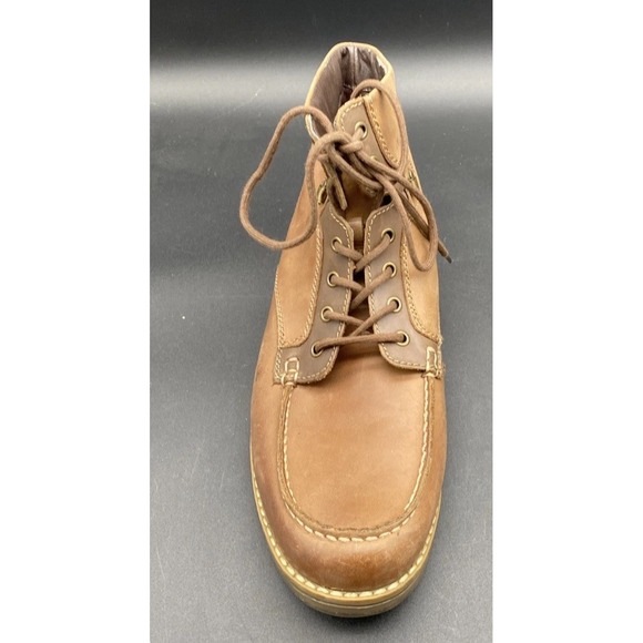 GBX Layne Mens Brown Lace Up Moc‎ Toe Leather Ankle Chukka Boots Size 12M main image 13